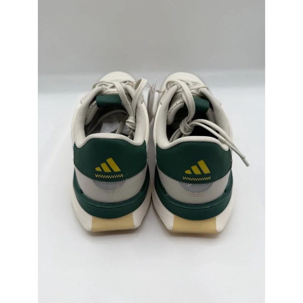 Adidas S2G SL Leather 24 Spikeless Golf Shoes,Men's 10,EU 44,Off White/Grn, NWOB